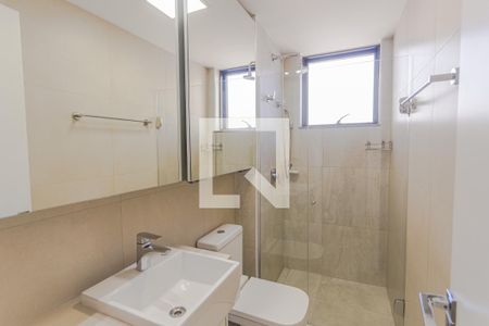 Banheiro da Suíte de apartamento para alugar com 2 quartos, 70m² em Lourdes, Belo Horizonte