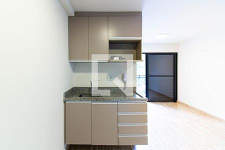 Cozinha de kitnet/studio para alugar com 1 quarto, 25m² em Perdizes, São Paulo