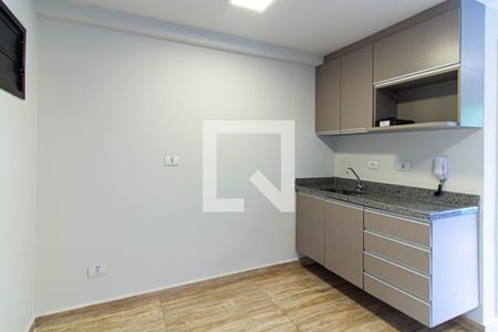 Cozinha de kitnet/studio para alugar com 1 quarto, 25m² em Perdizes, São Paulo