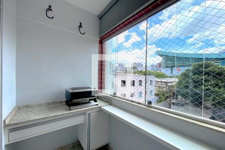 Varanda da Sala de apartamento para alugar com 2 quartos, 80m² em Carmo, Belo Horizonte