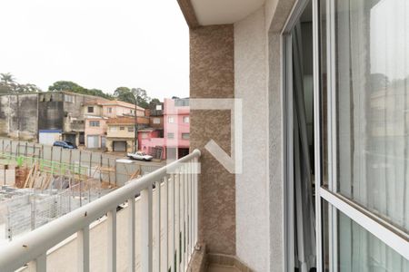 Varanda da Sala de apartamento para alugar com 2 quartos, 37m² em Jardim Imperador (zona Sul), São Paulo