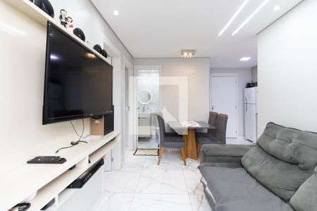 Sala de apartamento para alugar com 2 quartos, 37m² em Jardim Imperador (zona Sul), São Paulo
