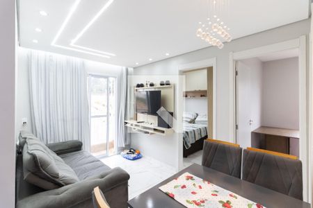 Sala de apartamento para alugar com 2 quartos, 37m² em Jardim Imperador (zona Sul), São Paulo