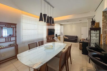 Sala de apartamento à venda com 3 quartos, 110m² em Grajaú, Belo Horizonte