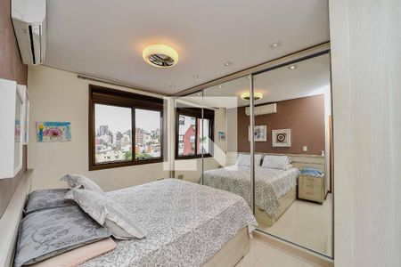 Suíte de apartamento à venda com 3 quartos, 222m² em São João, Porto Alegre