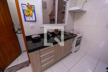 Cozinha de casa de condomínio à venda com 2 quartos, 60m² em Jardim Ponte Rasa, São Paulo