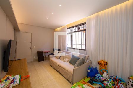 SALA de apartamento à venda com 3 quartos, 112m² em Coracao de Jesus, Belo Horizonte