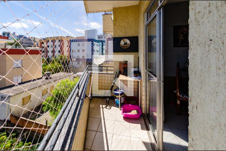 Varanda de apartamento à venda com 3 quartos, 84m² em Alto Caiçaras, Belo Horizonte