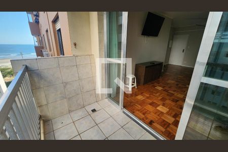 Varanda da Sala de apartamento para alugar com 2 quartos, 181m² em Gonzaga, Santos