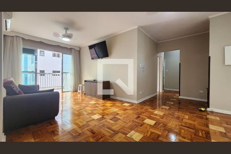 Sala de apartamento para alugar com 2 quartos, 181m² em Gonzaga, Santos