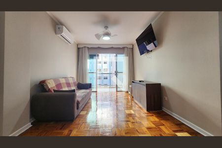 Sala de apartamento para alugar com 2 quartos, 181m² em Gonzaga, Santos