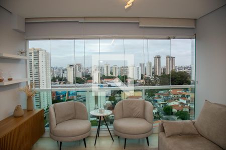 Sala de apartamento para alugar com 2 quartos, 73m² em Jardim Aeroporto, São Paulo