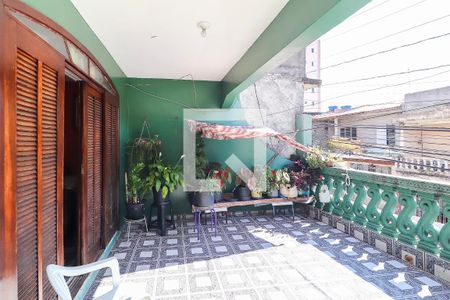 Varanda da Sala de casa para alugar com 3 quartos, 90m² em Parque Savoi City, São Paulo