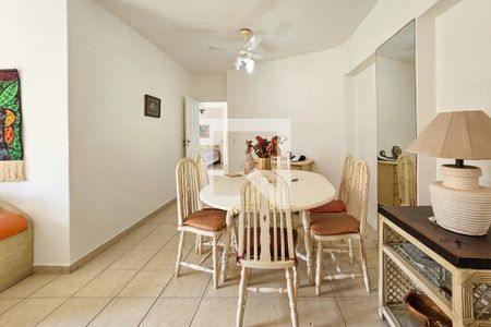 Sala de apartamento para alugar com 2 quartos, 75m² em Jardim Ana Maria, Guarujá