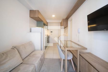 Sala de apartamento para alugar com 1 quarto, 28m² em Jardim Caravelas, São Paulo