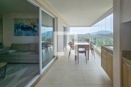 varanda de apartamento para alugar com 2 quartos, 91m² em Jardim Virgínia, Guarujá