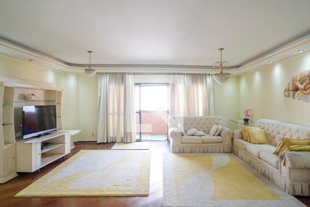 Sala de apartamento para alugar com 4 quartos, 340m² em Santo Antônio, São Caetano do Sul