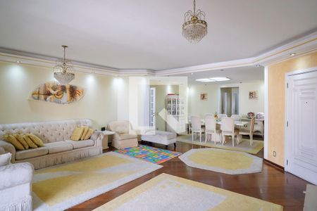 Sala de apartamento para alugar com 4 quartos, 340m² em Santo Antônio, São Caetano do Sul