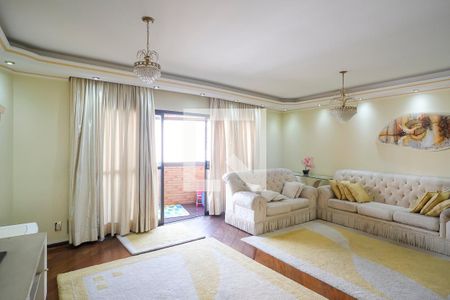 Sala de apartamento para alugar com 4 quartos, 340m² em Santo Antônio, São Caetano do Sul