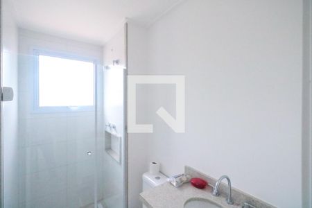 Banheiro da Suíte 1 de apartamento à venda com 2 quartos, 86m² em Santo Antônio, São Caetano do Sul