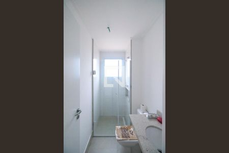 Banheiro da Suíte 1 de apartamento à venda com 2 quartos, 86m² em Santo Antônio, São Caetano do Sul