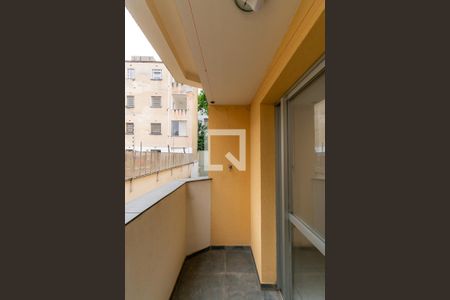 Varanda da Sala de apartamento à venda com 2 quartos, 57m² em Liberdade, São Paulo