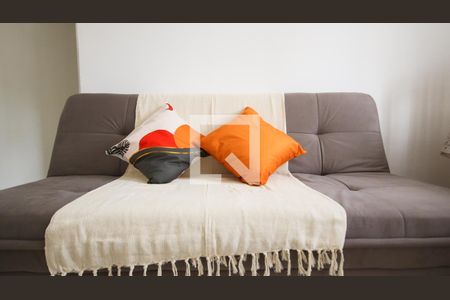 Sala de apartamento para alugar com 1 quarto, 52m² em Canto do Forte, Praia Grande