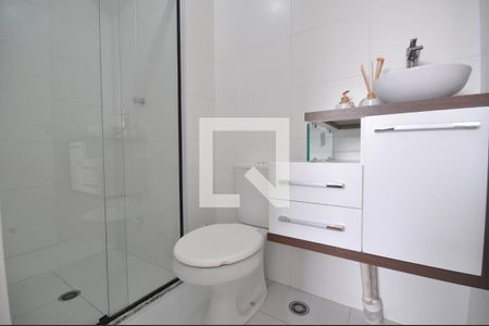 Banheiro de apartamento para alugar com 1 quarto, 27m² em Vila Guilherme, São Paulo