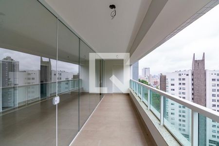 Varanda da Sala de apartamento para alugar com 4 quartos, 136m² em Luxemburgo, Belo Horizonte