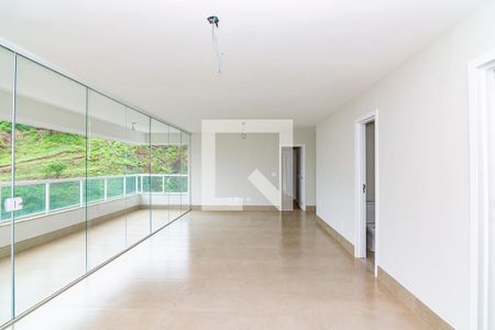Sala de apartamento para alugar com 4 quartos, 136m² em Luxemburgo, Belo Horizonte