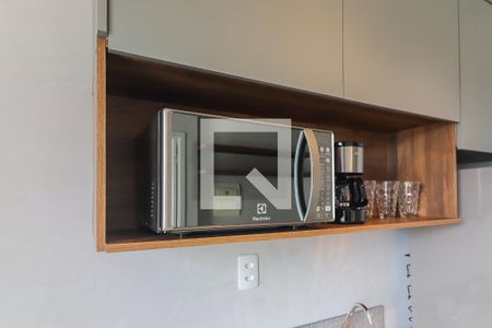 Cozinha de apartamento para alugar com 1 quarto, 24m² em Vila Butantã, São Paulo