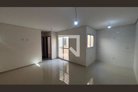 Sala - Sala de Jantar de apartamento à venda com 2 quartos, 52m² em Vila Mazzei, Santo André