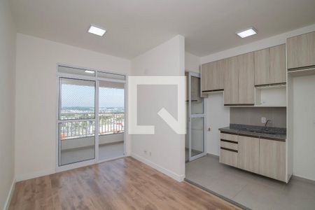 Sala de apartamento para alugar com 2 quartos, 54m² em Loteamento Remanso Campineiro, Hortolândia