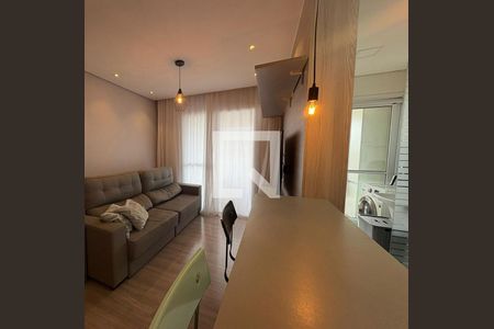 Sala de apartamento à venda com 1 quarto, 42m² em Fazenda Morumbi, São Paulo