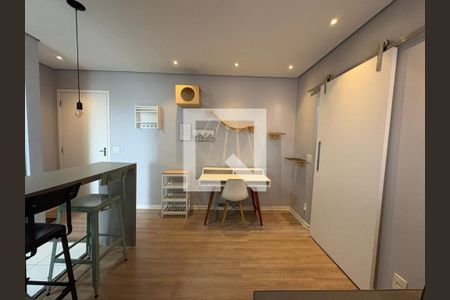 Sala de apartamento à venda com 1 quarto, 42m² em Fazenda Morumbi, São Paulo