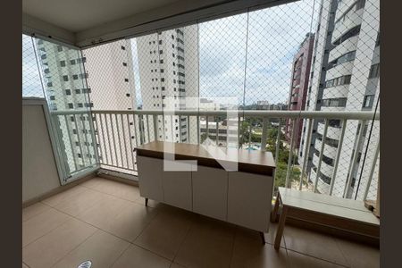 Varanda de apartamento à venda com 1 quarto, 42m² em Fazenda Morumbi, São Paulo