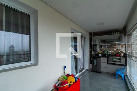 Varanda de apartamento à venda com 3 quartos, 104m² em Centro, São Bernardo do Campo