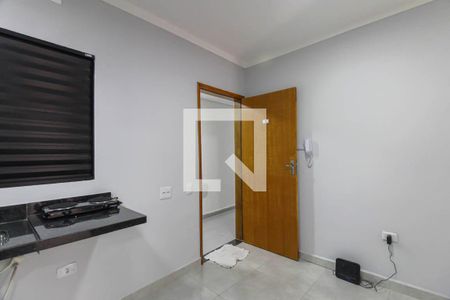 Sala/Cozinha de apartamento para alugar com 1 quarto, 27m² em Vila Paulo Silas, São Paulo