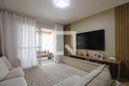 Sala de apartamento à venda com 3 quartos, 112m² em Jardim Maria Rosa, Taboão da Serra