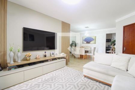 Sala  de apartamento à venda com 3 quartos, 112m² em Jardim Maria Rosa, Taboão da Serra