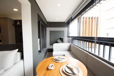 Sala de jantar de kitnet/studio à venda com 1 quarto, 35m² em Jardim Paulista, São Paulo