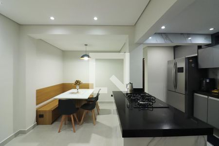 Sala/Cozinha de casa de condomínio à venda com 3 quartos, 90m² em Chácara Europa, São Bernardo do Campo