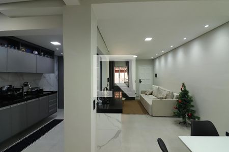 Sala/Cozinha de casa de condomínio à venda com 3 quartos, 90m² em Chácara Europa, São Bernardo do Campo