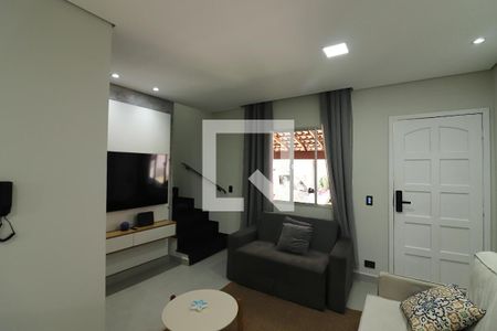 Sala/Cozinha de casa de condomínio à venda com 3 quartos, 90m² em Chácara Europa, São Bernardo do Campo