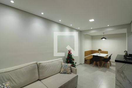 Sala/Cozinha de casa de condomínio à venda com 3 quartos, 90m² em Chácara Europa, São Bernardo do Campo