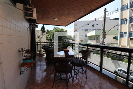 Varanda da Sala de apartamento para alugar com 3 quartos, 126m² em Jardim Guanabara, Rio de Janeiro