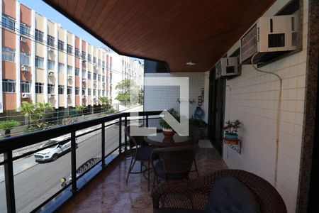 Varanda da Sala de apartamento para alugar com 3 quartos, 126m² em Jardim Guanabara, Rio de Janeiro