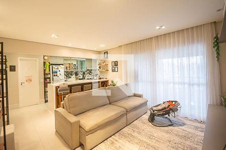 Sala de apartamento para alugar com 3 quartos, 117m² em Baeta Neves, São Bernardo do Campo