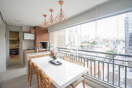 Varanda gourmet de apartamento para alugar com 3 quartos, 117m² em Baeta Neves, São Bernardo do Campo