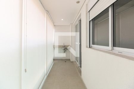 Varanda  de apartamento para alugar com 1 quarto, 45m² em Vila Gomes Cardim, São Paulo